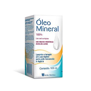 Óleo Mineral União Química 100ml