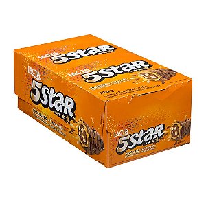 Chocolate Lacta 5 Star Display Com 18 Unidades De 40g Cada