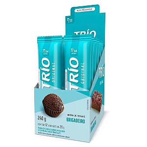 Barra De Cereais Trío Original Brigadeiro Display Com 12 Unidades