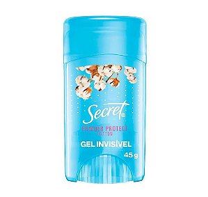 Desodorante Gel Invisível Secret Powder Protect Cotton 45g
