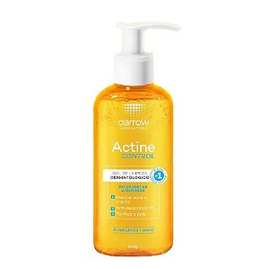 Gel De Limpeza Facial Darrow Actine Control Pele Mista A Oleosa 140g