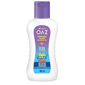 Repelente Infantil OAZ Bob Esponja 8H De Proteção 100ml