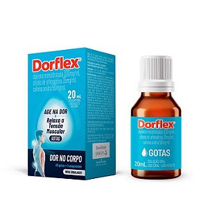 Dorflex 300mg/mL + 35mg/mL + 50mg/mL Frasco 20mL de Solução Uso Oral Sanofi