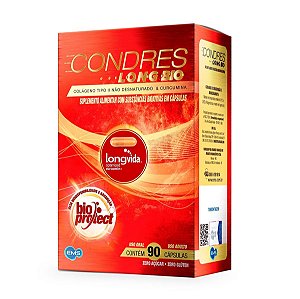 Suplemento Alimentar Condres Long Bio EMS 90 Cápsulas
