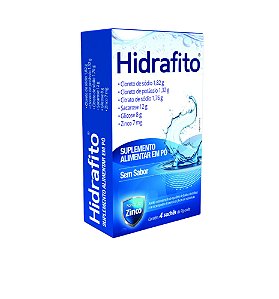 Suplemento Alimentar Em Pó Hidrafito Sem Sabor  4 Sachês De 7g Cada