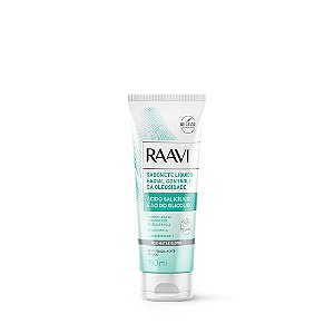 Sabonete Líquido Facial Controle Da Oleosidade Raavi Pele Mista e Oleosa 150ml
