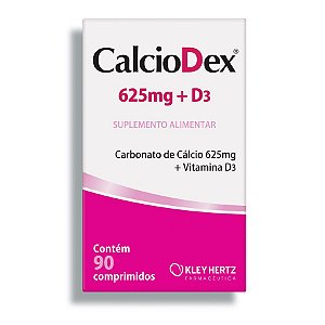 Suplemento Alimentar CalcioDex + D3 90 Comprimidos