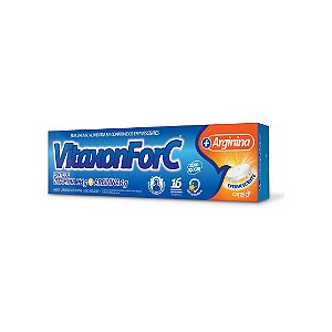 Suplemento Alimentar VitaxonForC Sabor Laranja 16 Comprimido Efervescentes