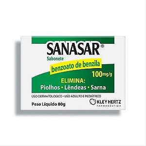 Sabonete Em Barra Kley Hertz Sanasar Benzoato De Benzila 80g