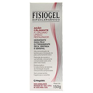 Bálsamo Lipídico Restaurador Corporal Fisiogel A.I 150g