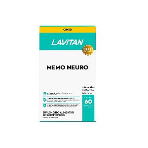 Suplemento Vitamínico Lavitan Memo Neuro 60 Comprimidos Revestidos