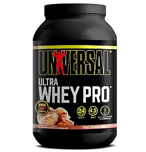 Suplemento Alimentar Em Pó Universal Ultra Whey Pro Sabor Sorvete De Chocolate Pote 909g
