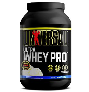 Suplemento Alimentar Em Pó Universal Ultra Whey Pro Sabor Sorvete De Baunilha Pote 909g