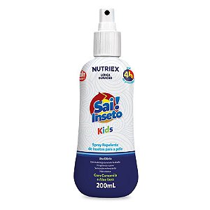 Repelente Spray Nutriex Sai! Inseto Kids 200ml