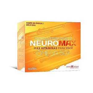 Suplemento Alimentar Ecofitus Neuromax Ômega 50+ 60 Cápsulas