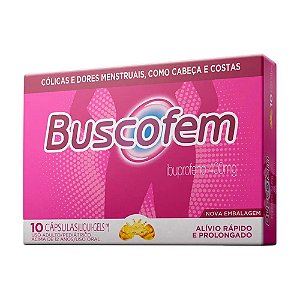 Buscofem 400mg 10 Cápsulas Moles Cosmed