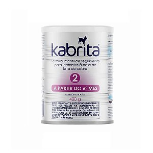 Fórmula Infantil Em Pó Bagó Nutrição Kabrita 2 Pote 400g