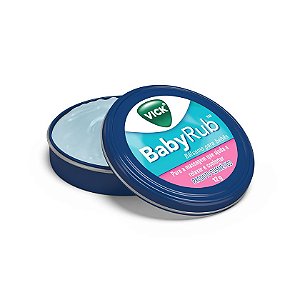 Vick BabyRub Bálsamo Para Bebês Lata 12g