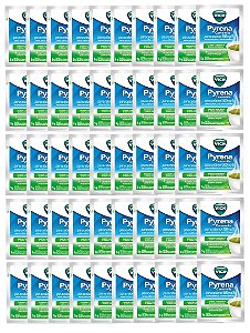Vick Pyrena Sabor Camomila E Erva-Cidreira Display Com 50 Envelopes De 5g Cada