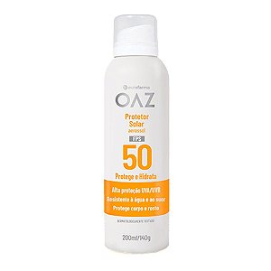Protetor Solar OAZ FPS 50 Aerossol 200ml