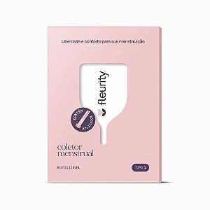 Coletor Menstrual Fleurity Tipo 2 Com Aplicador