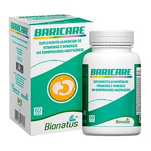Suplemento Alimentar Bionatus Baricare 60 Comprimidos Mastigáveis