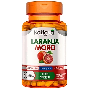 Suplemento Alimentar Laranja Moro Protocianinas 60 Cápsulas