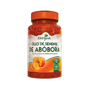 Suplemento Alimentar Óleo De Semente De Abóbora 60 Cápsulas
