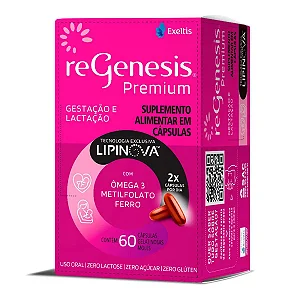 Suplemento Alimentar Regenesis Premium 60 Cápsulas Gelatinosas Moles