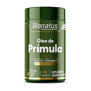 Suplemento Alimentar Bionatus Óleo De Prímula 70 Cápsulas