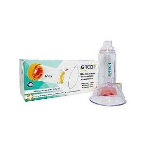 Espaçador Para Medicamento Aerossol G-Tech Clear Infantil