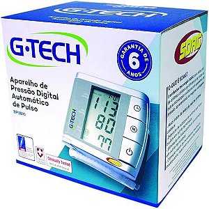 Aparelho De Pressão Digital Automático De Pulso G-Tech BP3BK1