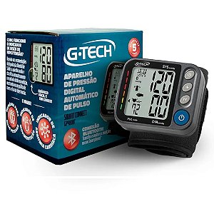 Aparelho De Pressão Digital Automático De Pulso G-Tech Smart Connect GP480BT