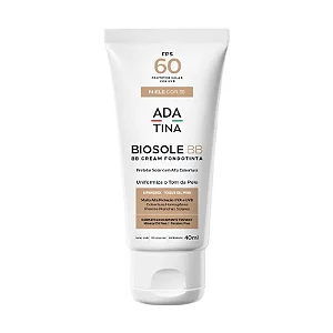 Protetor Solar Facial Ada Tina Biosole BB FPS 60 - Cor Miele 40ml