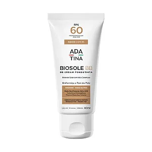 Protetor Solar Facial Ada Tina Biosole BB FPS 60 - Cor Noce 40ml