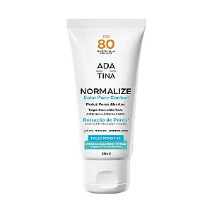 Protetor Solar Facial Ada Tina Normalize Solar Pore Control FPS 80 30ml