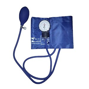 Esfigmomanômetro Aneróide G-Tech Premium Cor Azul