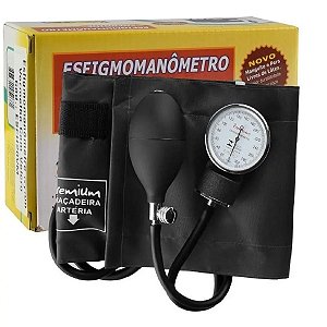 Esfigmomanômetro Aneróide G-Tech Premium Cor Preto