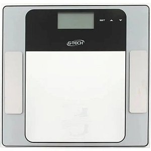 Balança Digital Com Bioimpedância G-Tech Glass 7FW