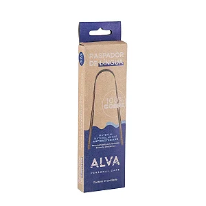 Raspador De Língua De Cobre Alva Contém 1 Unidade