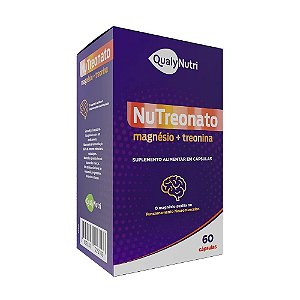 Suplemento Alimentar Qualynutri NuTreonato 60 Cápsulas