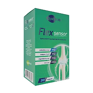 Suplemento Alimentar Qualynutri Flex Sensor 30 Cápsulas