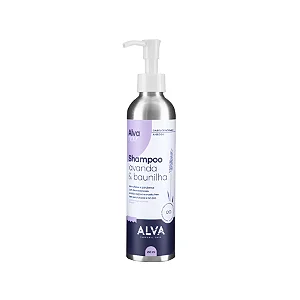 Shampoo Alva Cabelos Normais E Secos Lavanda e Baunilha 250ml