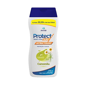 Sabonete Líquido Antibacteriano ProtecSoap Camomila 250ml.