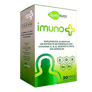 Suplemento Alimentar QualyNutri Imuno+ 30 Cápsulas