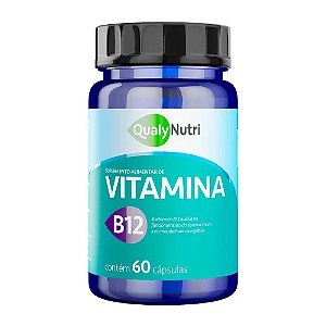Suplemento Alimentar QualyNutri Vitamina B12 60 Cápsulas