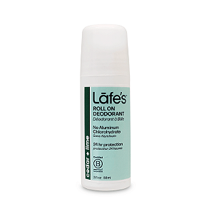 Desodorante Roll-on Natural Lafe's Cedro e Limão 88ml