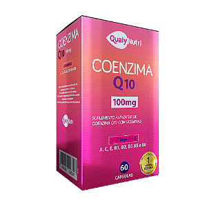 Suplemento Alimentar QualyNutri Coenzima Q10 60 Cápsulas