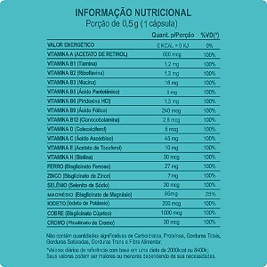 Suplemento Alimentar Mater Vitam 60 Cápsulas