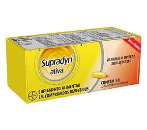 Suplemento Alimentar Supradyn Ativa 30 Comprimidos Revestidos